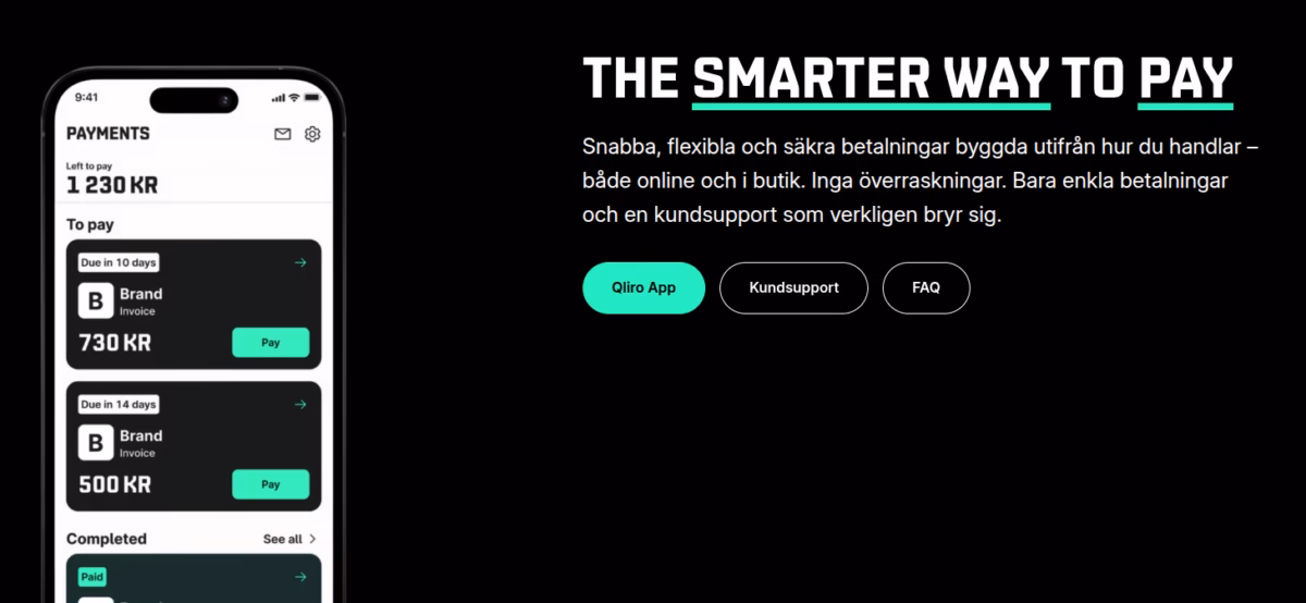 Qliro rustar för striden om e-handlarnas betallösningar